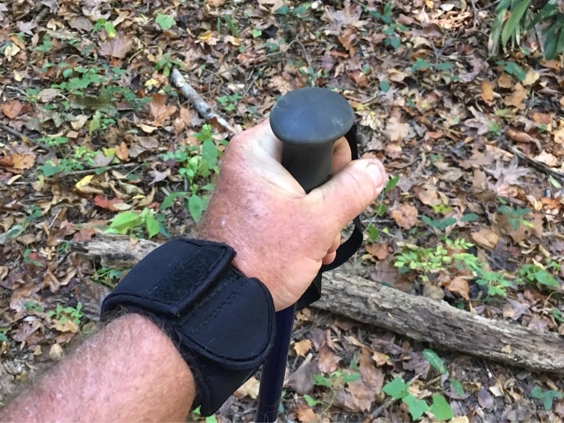 Black WATCH-ET on the trail