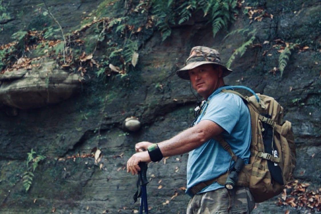 Wearing the WATCH-ET on the trail