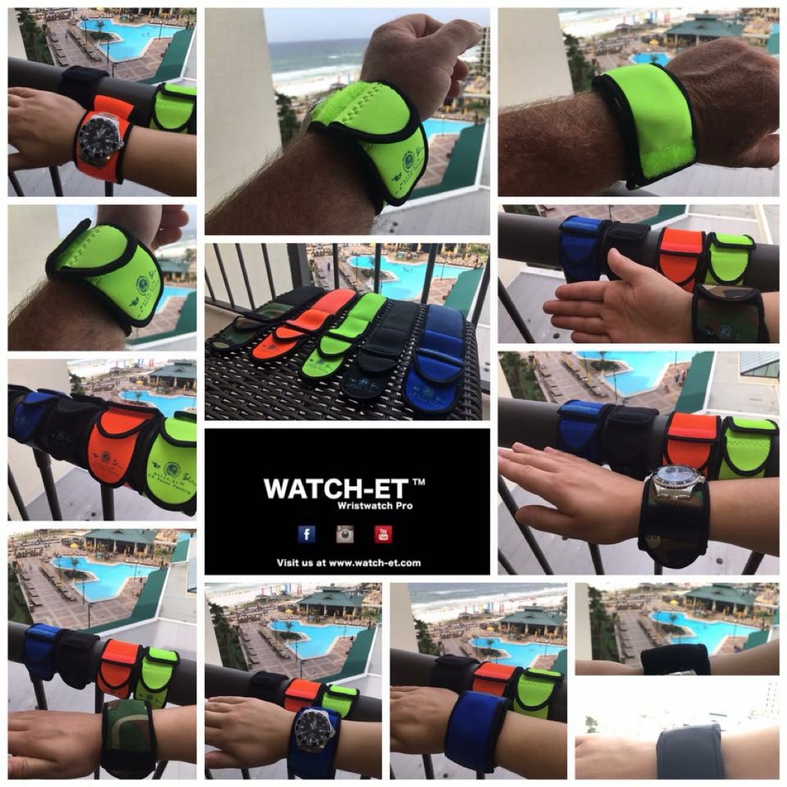 The full WATCH-ET color lineup